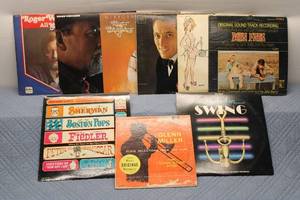 lot 59 image: Vintage Vinyl LP Records Lot - 7 Assorted Albums Including Roger Whittaker, Andy Williams, and Soundtracks