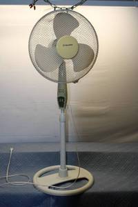 lot 88 image: Pelonis FS 40-G5 120V Adjustable Stand Fan with Timer