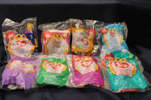 lot 135 image: Lot of 10 McDonalds Ty Beanie Babies - Collectors Items