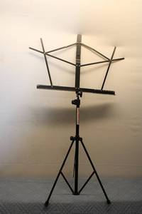 lot 148 image: Adjustable Music Stand with Tripod Base - StageLine Professional