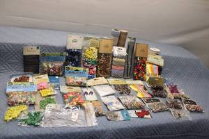 lot 159 image: Large Collection of Craft Beads and Accessories - Mixed Lot