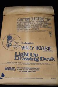 lot 163 image: Lakeside Holly Hobbie Light Up Drawing Desk with Design Sheets