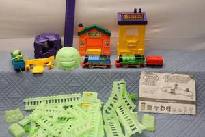 lot 180 image: Thomas & Friends TrackMaster Percys Midnight Mail Delivery Set with Accessories