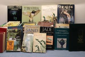 lot 331 image: Lot of 15 Nature and Art Books including Audubon and Hummingbirds