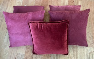 lot 66 image: Five Fabulous Accent Pillows