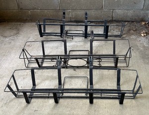 lot 73 image: Three Metal Planter Baskets