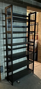 lot 203 image: Black Decorative Shelf