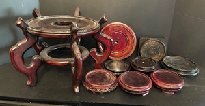 lot 239 image: Selection of Asian Style Stands