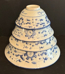 lot 245 image: Four Nice Nesting Bowls