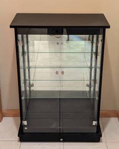 lot 36 image: Petite Glass Display Cabinet