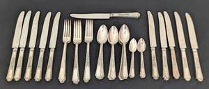 lot 185A image: Rogers Bros Silver Plated Flatware Set