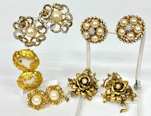 lot 55E image: Vintage Givenchy Earrings, Vintage Les Bernard Earrings and More