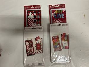 lot 74 image: 4x 6 Gift Card and Money Holders