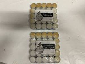 lot 79 image: 2x 50 Tea Light Candles