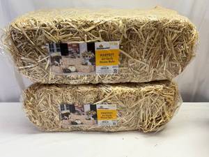 lot 84 image: 2x 20 Straw Bales