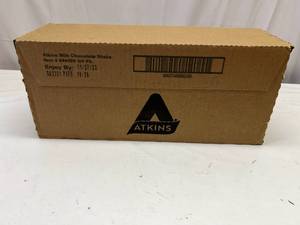 lot 94 image: 3x 4 packs Atkins Milk Chocolate