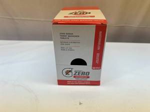 lot 100 image: 8x 10 tab Tubes Gatorade Zero-Watermelon
