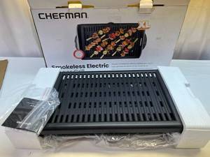 lot 104 image: Chefman Smokeless Electric Indoor Grill