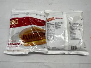 lot 505 image: K. 2x 19.2oz Fully Cooked Bratwursts