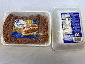 lot 148 image: G. 2x 45.6oz Beer n Bratwurst(12per Package)