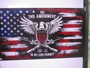 lot 98 image: (H-1) 3 ft x 5 ft The 2nd Amendment...
