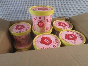lot 130 image: (B-1) 12 Halo Top Strawberry Light ...