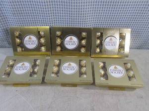 lot 131 image: (B-1) 6 Packs of Ferrero Rocher Fin...