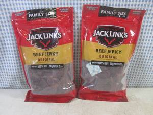 lot 138 image: (B-1) 2 Family Size Bags of Jack Li...