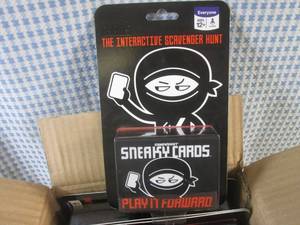lot 177 image: (G-1) 8 Gamewright Sneaky Cards Pla...