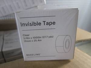 lot 195 image: (F-2) Case of 144 Rolls of Invisibl...