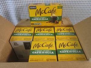 lot 215 image: (B-4) 6 Boxes of Keurig McCafe Cafe...
