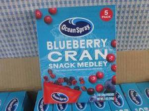 lot 224 image: (A-4) 10 Boxes of Ocean Spray Blueb...