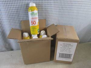 lot 229 image: (BSB) 12 Cans of Alba Botanica Hawa...