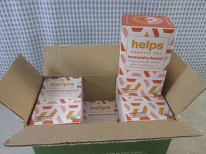 lot 237 image: (B-3) 6 Boxes of Helps Organic Tea ...