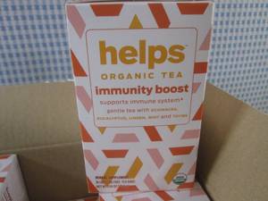 lot 238 image: (B-3) 6 Boxes of Helps Organic Tea ...