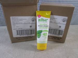 lot 241 image: (BSB) 12 Tubes of Alba Botanica Sen...