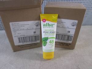 lot 243 image: (BSB) 12 Tubes of Alba Botanica Sen...