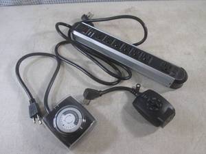 lot 27 image: (CS) 2 Outdoor Timers and Fellowes ...
