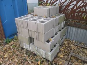 lot 54 image: (OS) Pile of Concrete Blocks...