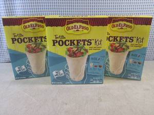 lot 312 image: (C-2) 3 Boxes of Old El Paso Tortil...