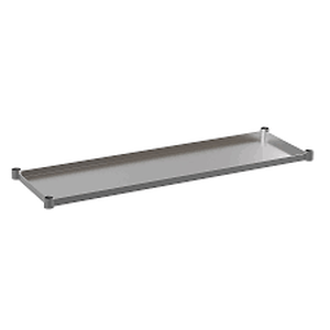 lot 24 image: Flash Furniture Stainless Steel ContemporaryModern Dining Table Metal Base 18-in L x 2-in H