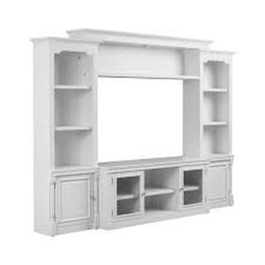 lot 40 image: Virginia White Entertainment Center for TVs up to 65 - REN-E1036-ENTW