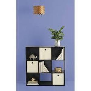 lot 64 image: 11 9 Cube Organizer Shelf - Room Essentials-Espresso