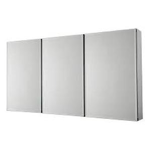 lot 119 image: Glacier Bay 36 in. W x 31 in. H Rectangular Aluminum Medicine Cabinet with Mirror