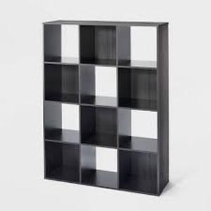 lot 138 image: 11 12 Cube Organizer Shelf - Room Essentials-Espresso Brown