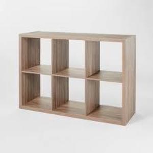 lot 141 image: 6 Cube Organizer - Brightroom-Brown