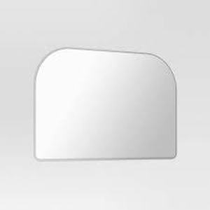 lot 117 image: 24 x 36 Mantle Frameless Mirror - Threshold