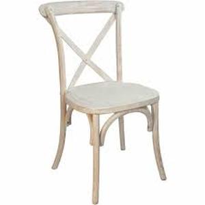lot 181 image: Emma and Oliver X-Back Chair-lime wash