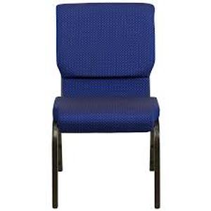 lot 187 image: Flash Furniture Modern Navy Blue Patterned FabricGold Vein Frame Accent Chair-1 Plaided 1 Solid