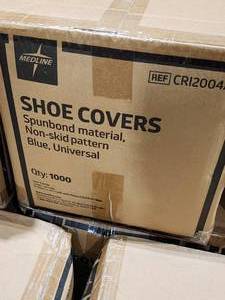 lot 51 image: 3 Boxes of disposable shoe covers - 3,000 shoe covers in total